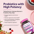 Doctor's Recipes Women's Probiotic for Digestive Health

