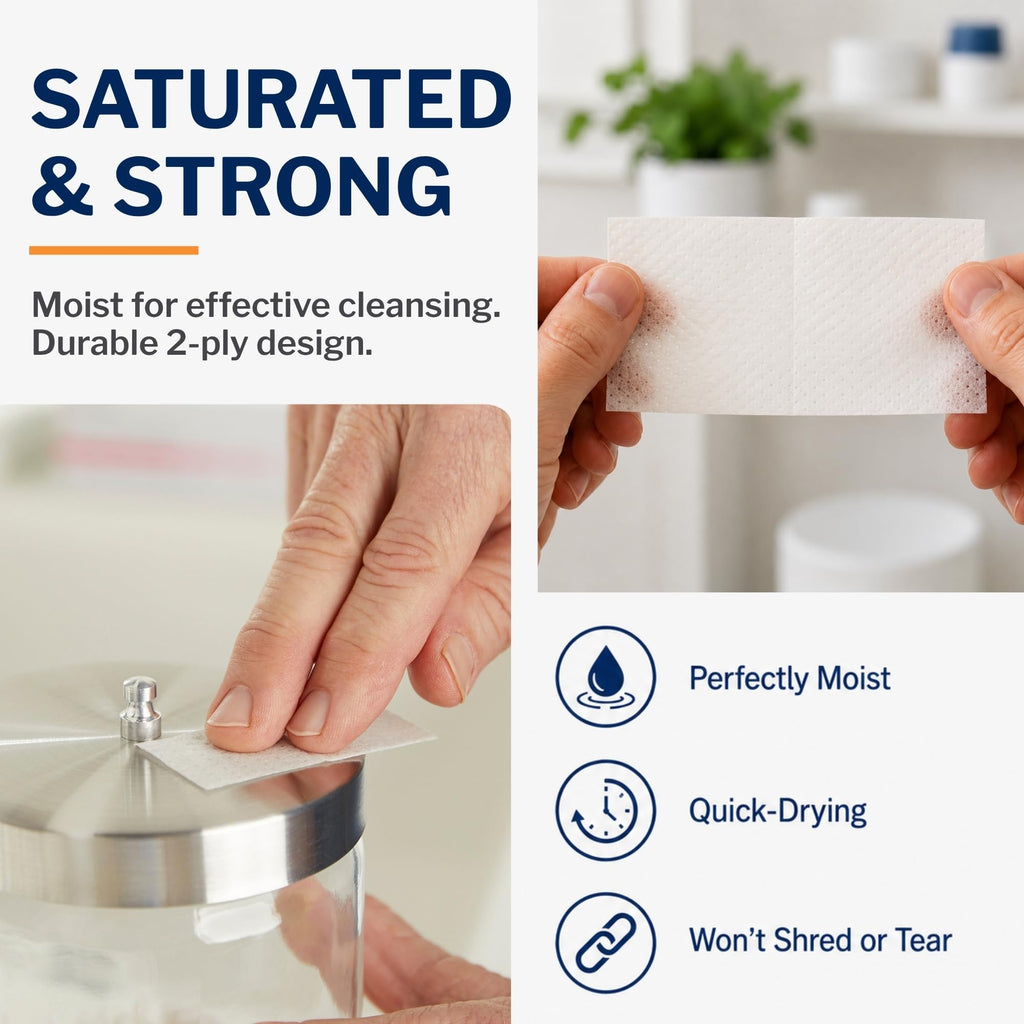 McKesson Alcohol Prep Pads - Sterile 70% Isopropyl Alcohol

