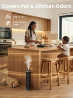 Waterless Diffuser with Hotel-Inspired Oils for Large Spaces

