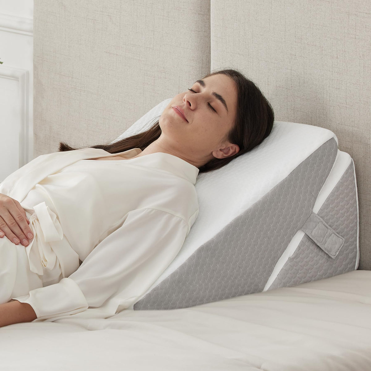 Ruqmuis 3-Piece Wedge Pillow Set for After Surgery