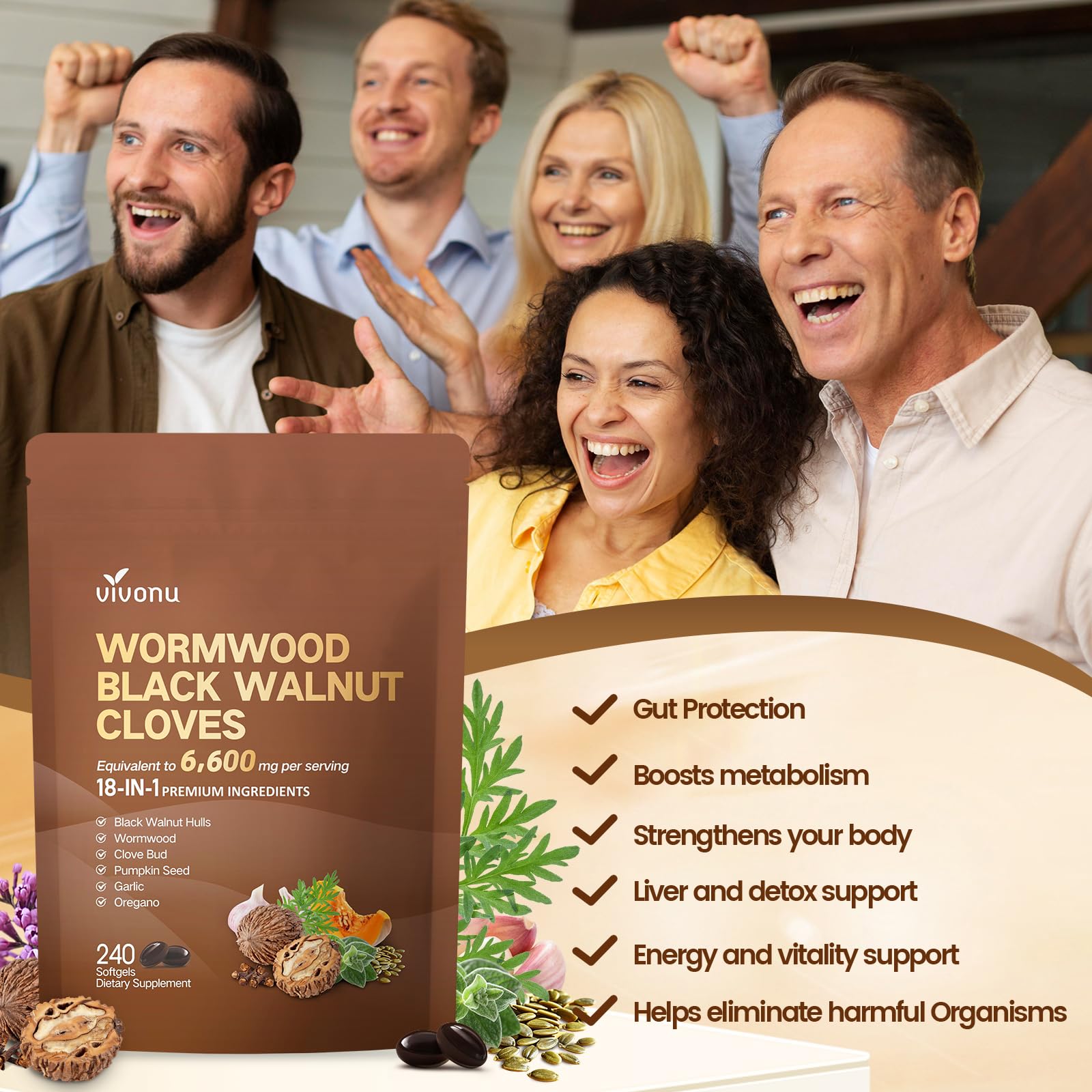18-in-1 Herbal Digestive Cleanse with Wormwood

