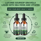 Lukaree Soursop Liquid Drops with Sea Moss for Immunity

