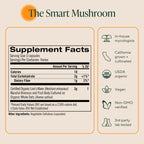 Om Lion’s Mane Mushroom Capsules for Brain Support

