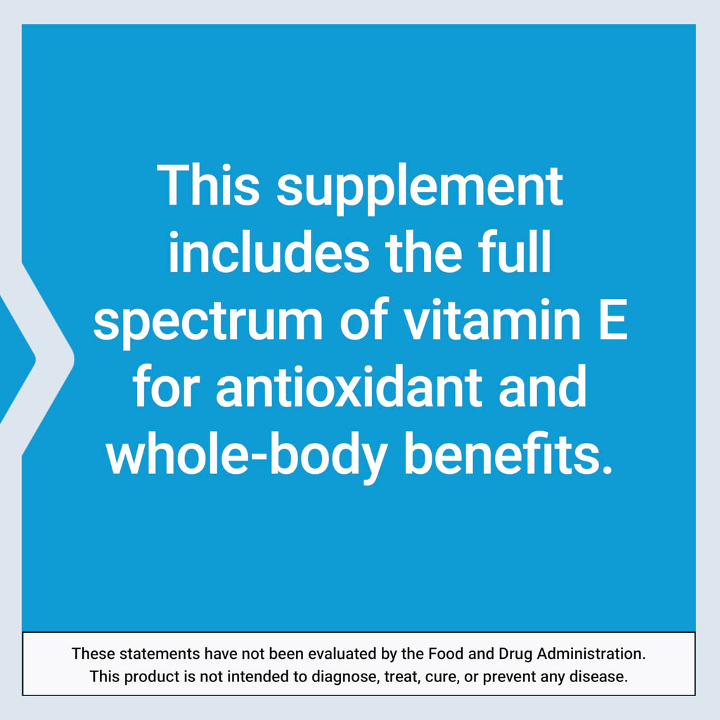 Vitamin E Gamma E with Tocopherols & Tocotrienols

