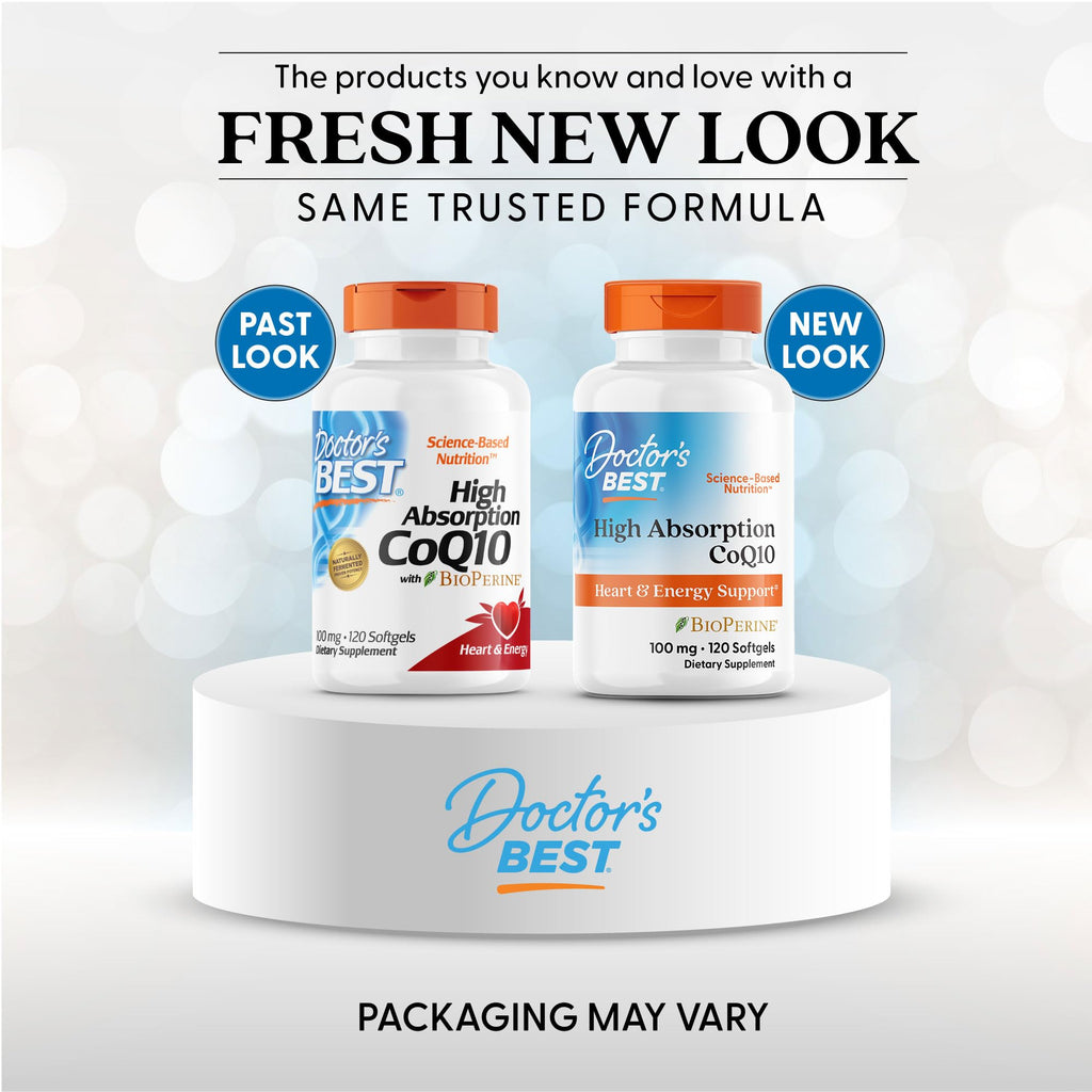 Doctor's Best CoQ10 with BioPerine Softgels | Heart Health

