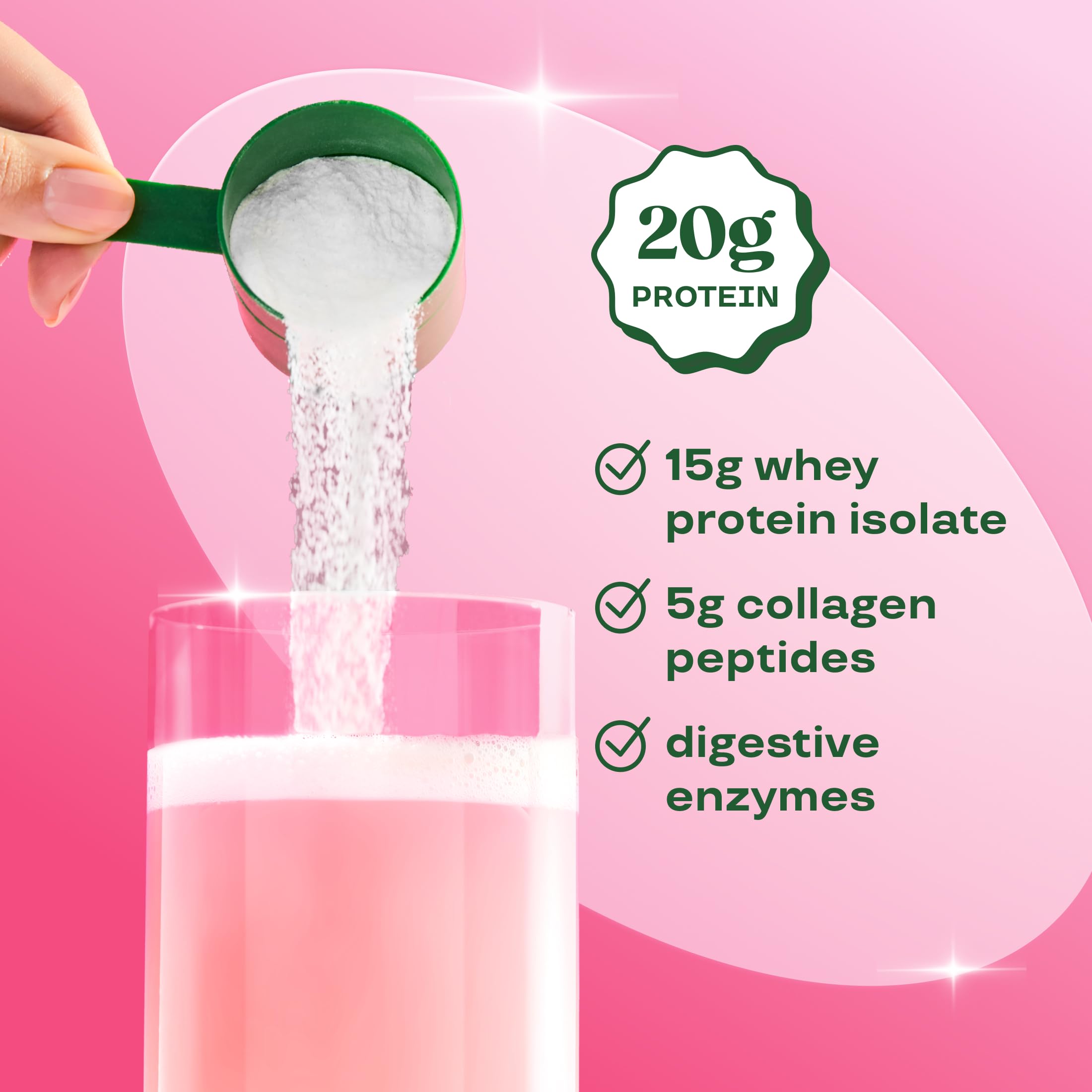 Bloom Clear Protein Powder – Whey Isolate + Collagen

