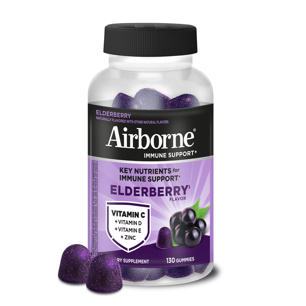 Airborne Elderberry Gummies with Zinc & Vitamin C

