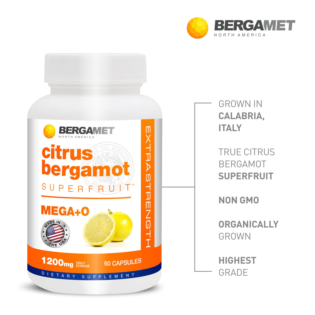BergaMet Citrus Bergamot 170:1 Extract 80% Polyphenols

