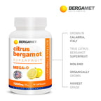 BergaMet Citrus Bergamot 170:1 Extract 80% Polyphenols

