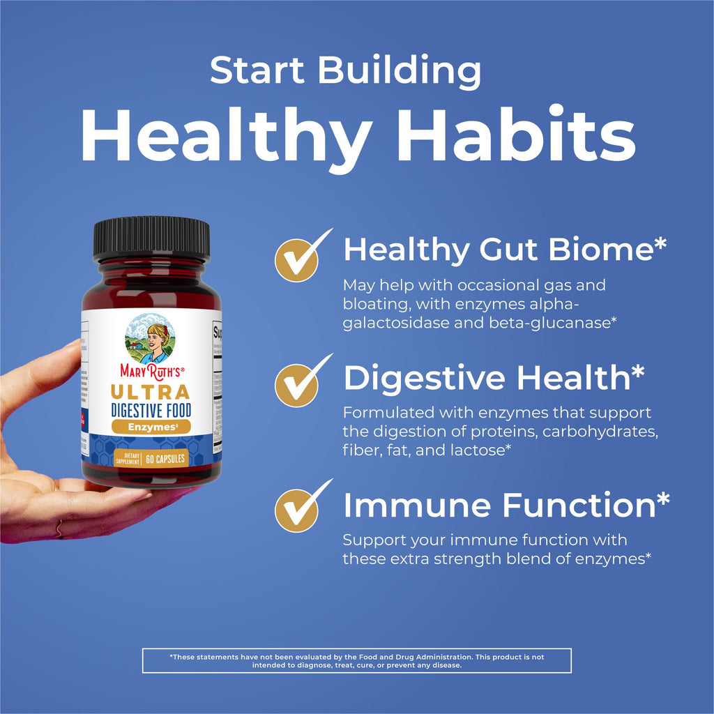 MaryRuth's Ultra Digestive Enzymes for Gut Health

