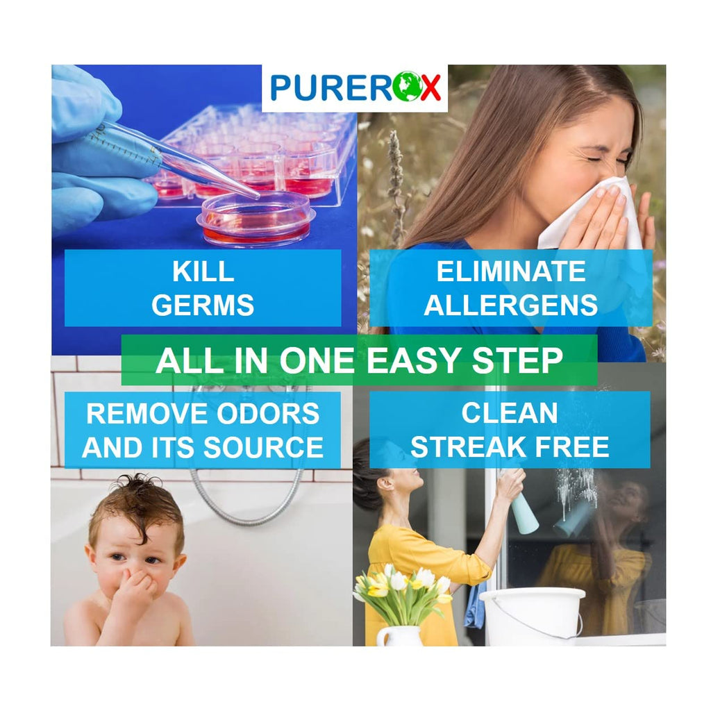 PUREROX Disinfectant for Surfaces | Unscented & pH Neutral


