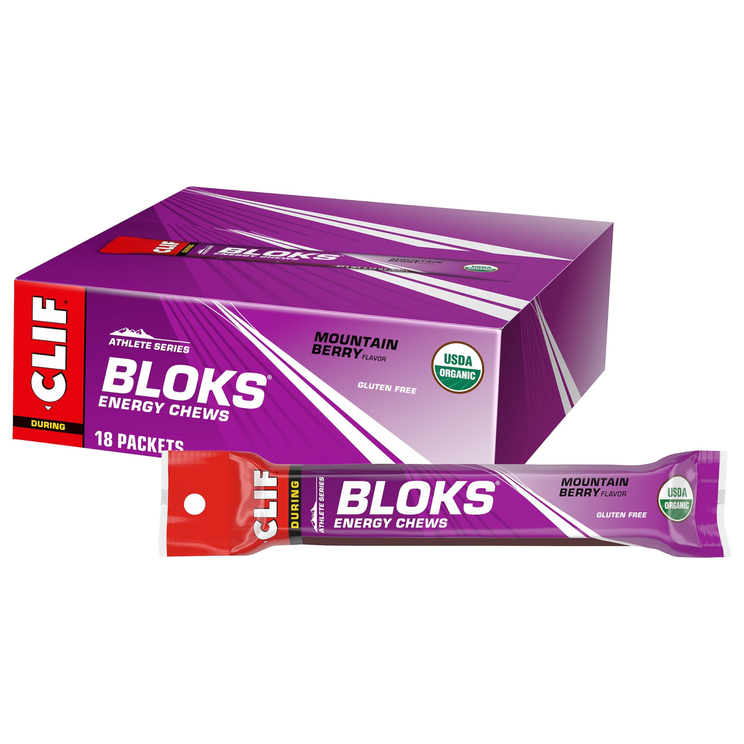 CLIF BLOKS Energy Chews - Plant-Based Quick Carbs


