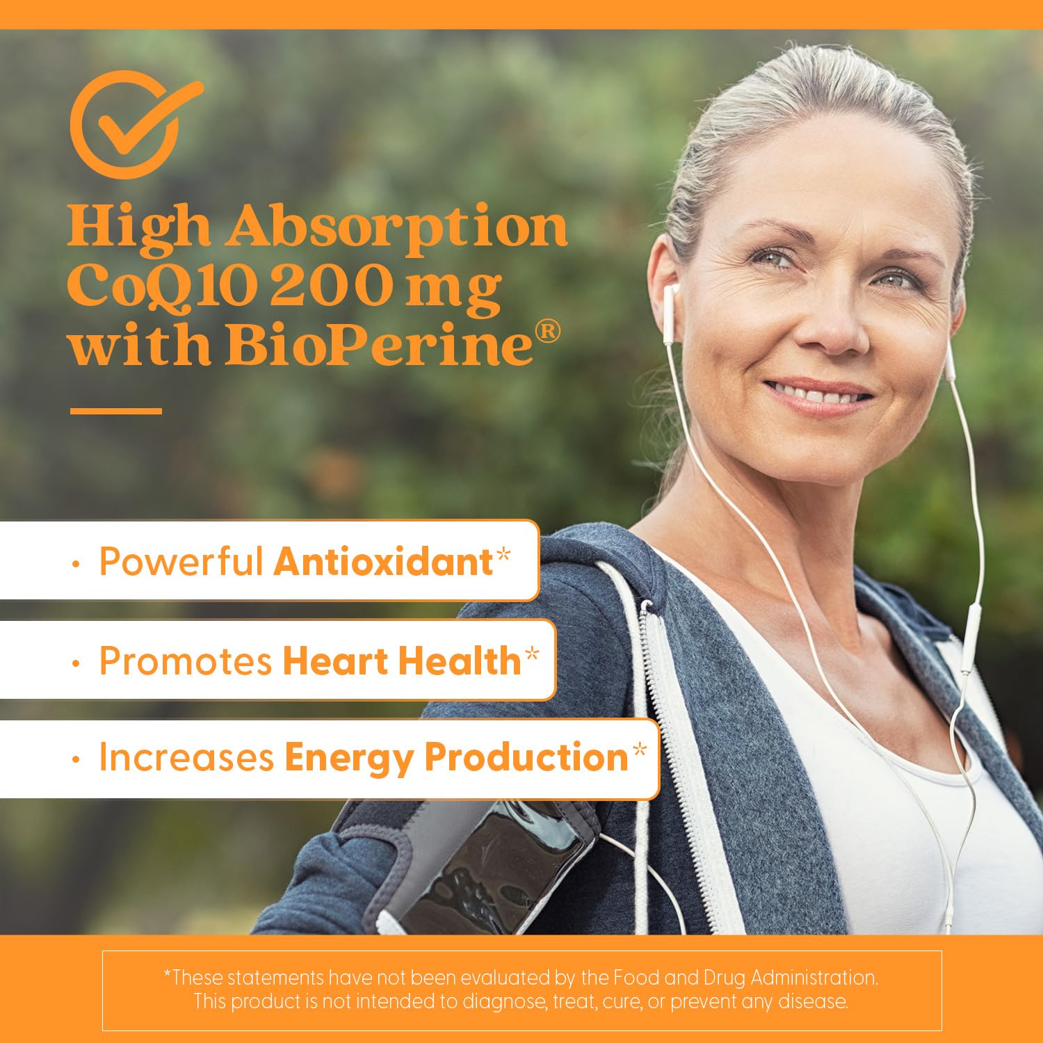 Doctor's Best CoQ10 200 mg with BioPerine - High Absorption

