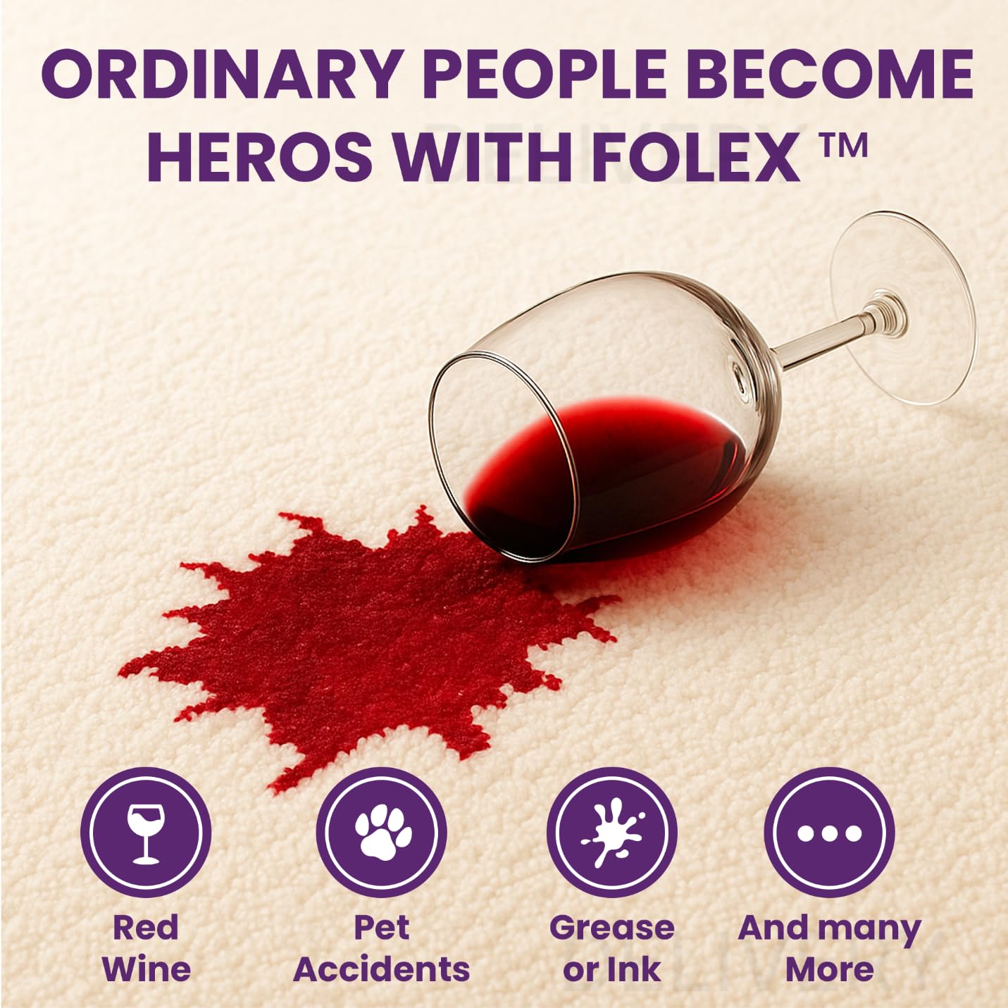 FOLEX Instant Carpet Spot Remover - Stain Removal

