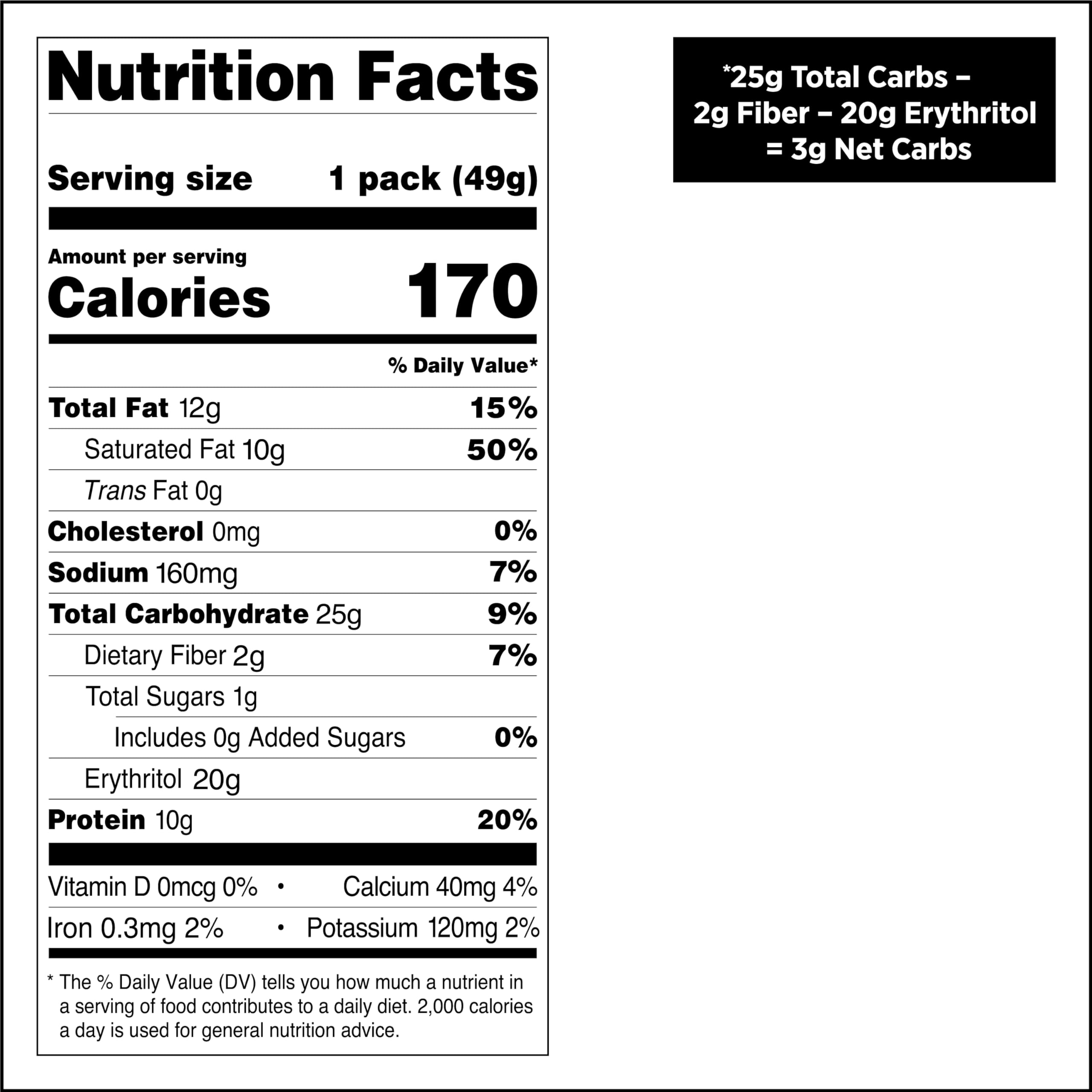 Quest Peanut Butter Coated Candies Gluten Free Keto Snack

