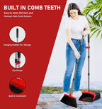 Kramer Broom and Dustpan Set with Telescopic Handle

