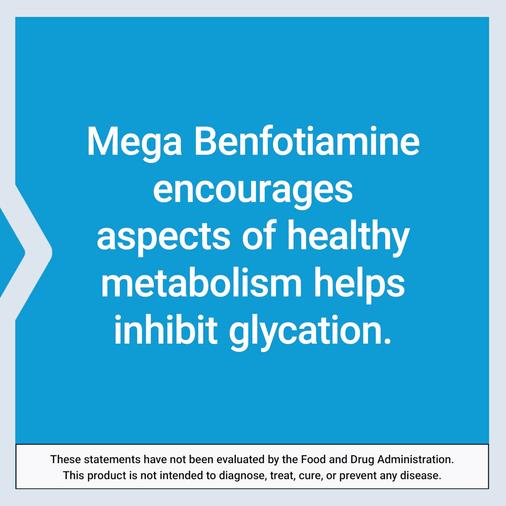 Life Extension Mega Benfotiamine 250 mg | Healthy Metabolism

