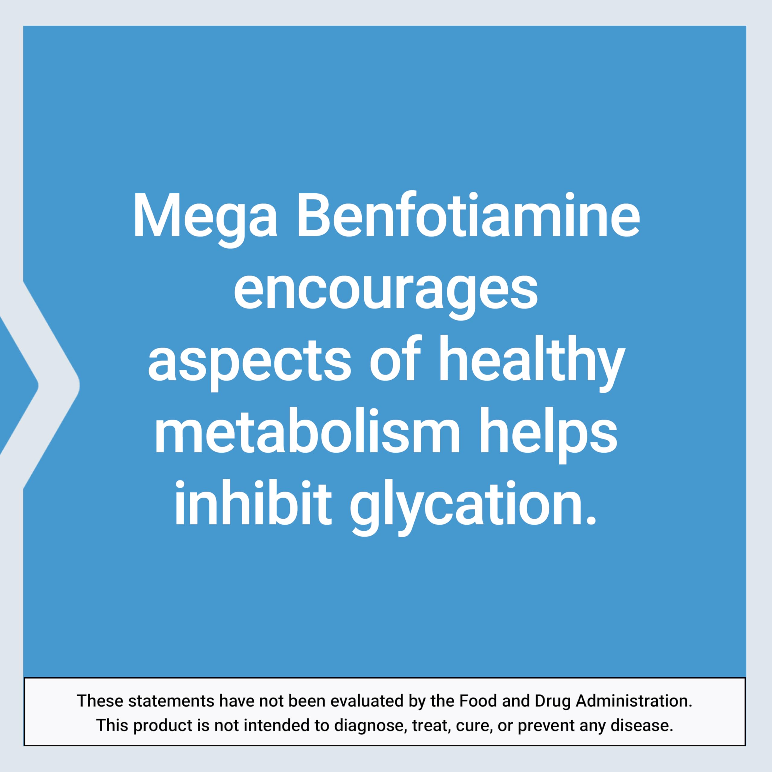 Life Extension Mega Benfotiamine 250 mg | Healthy Metabolism

