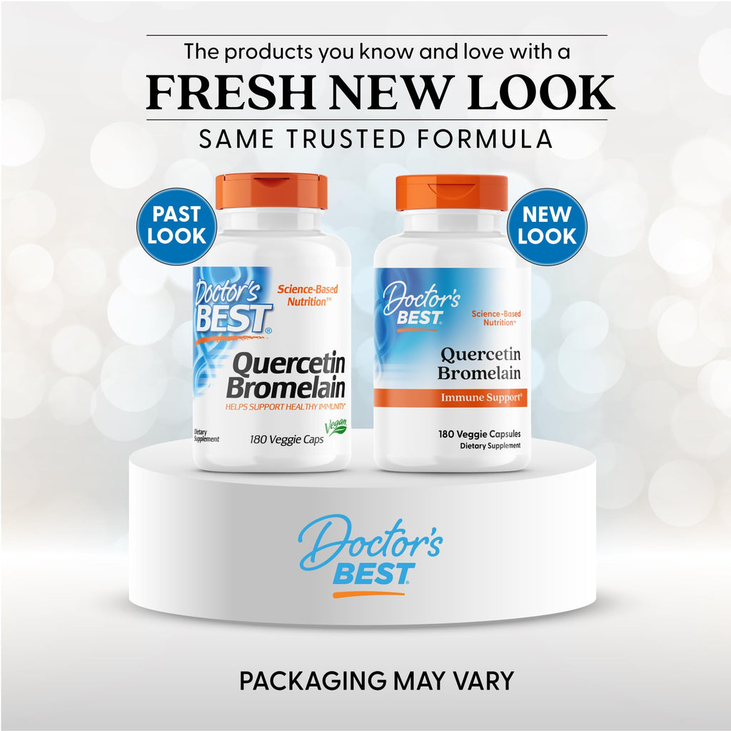 Doctor's Best Quercetin Bromelain Immunity Support

