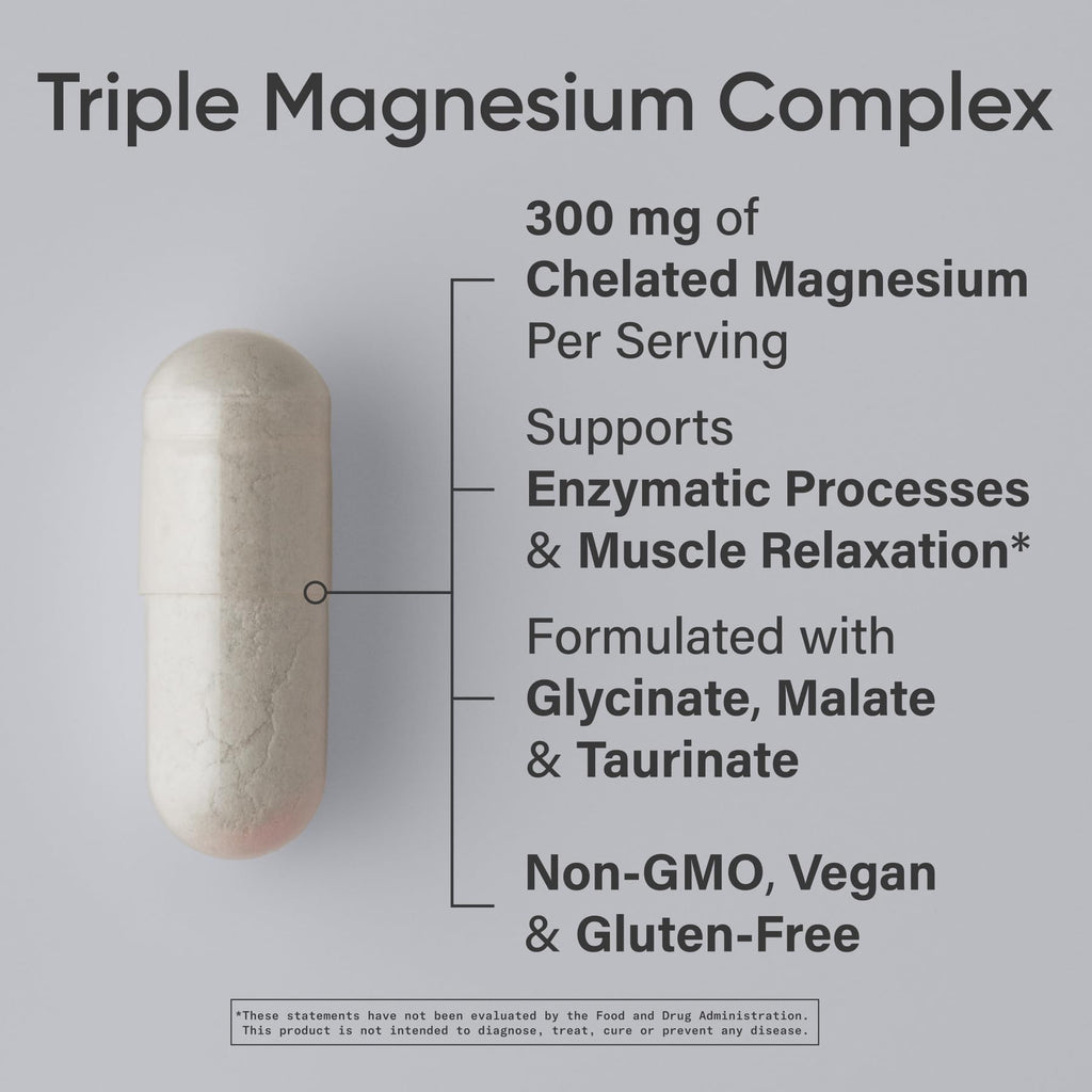 Sports Research Chelated Magnesium Complex - Supplement

