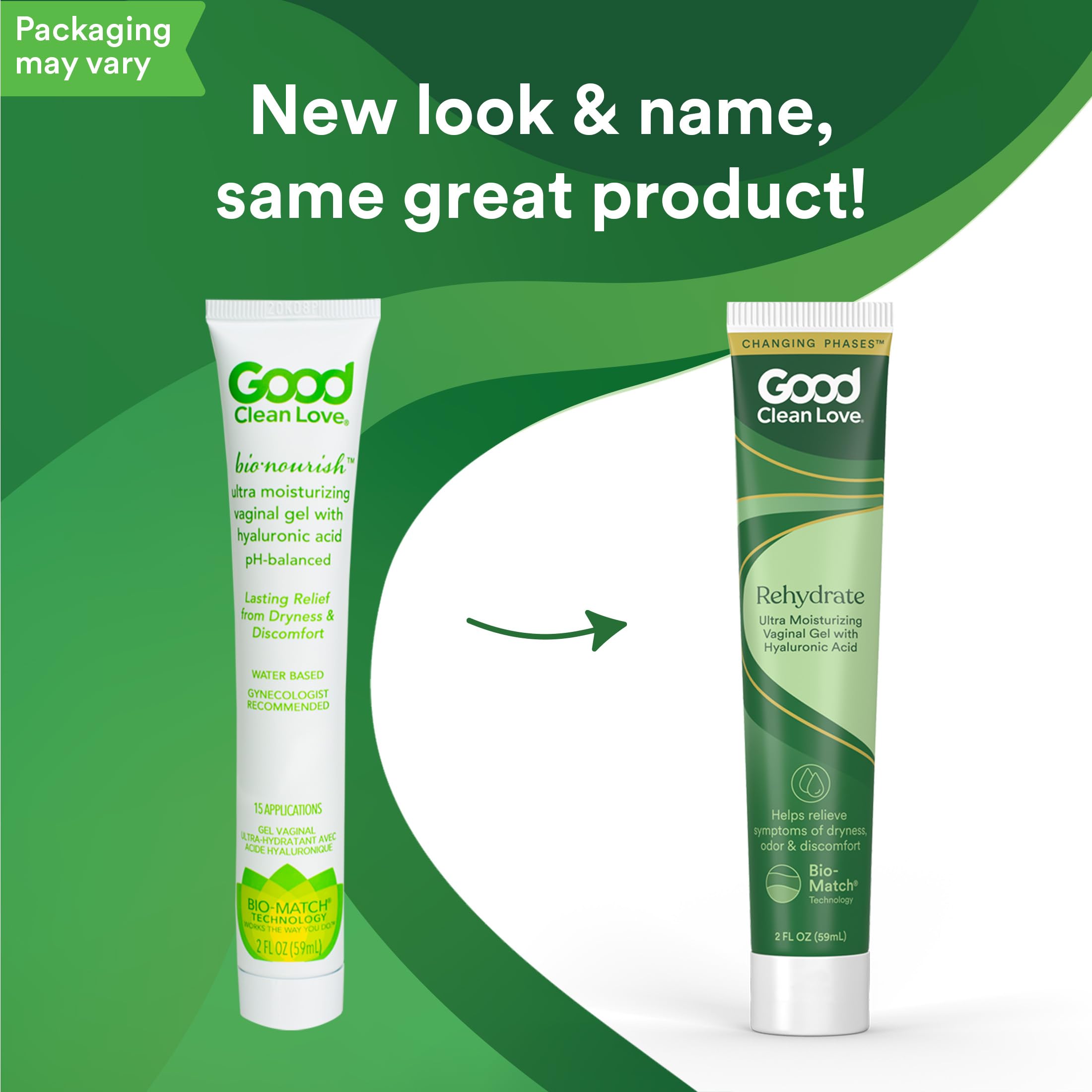 Good Clean Love Rehydrate Vaginal Gel - Hyaluronic Acid

