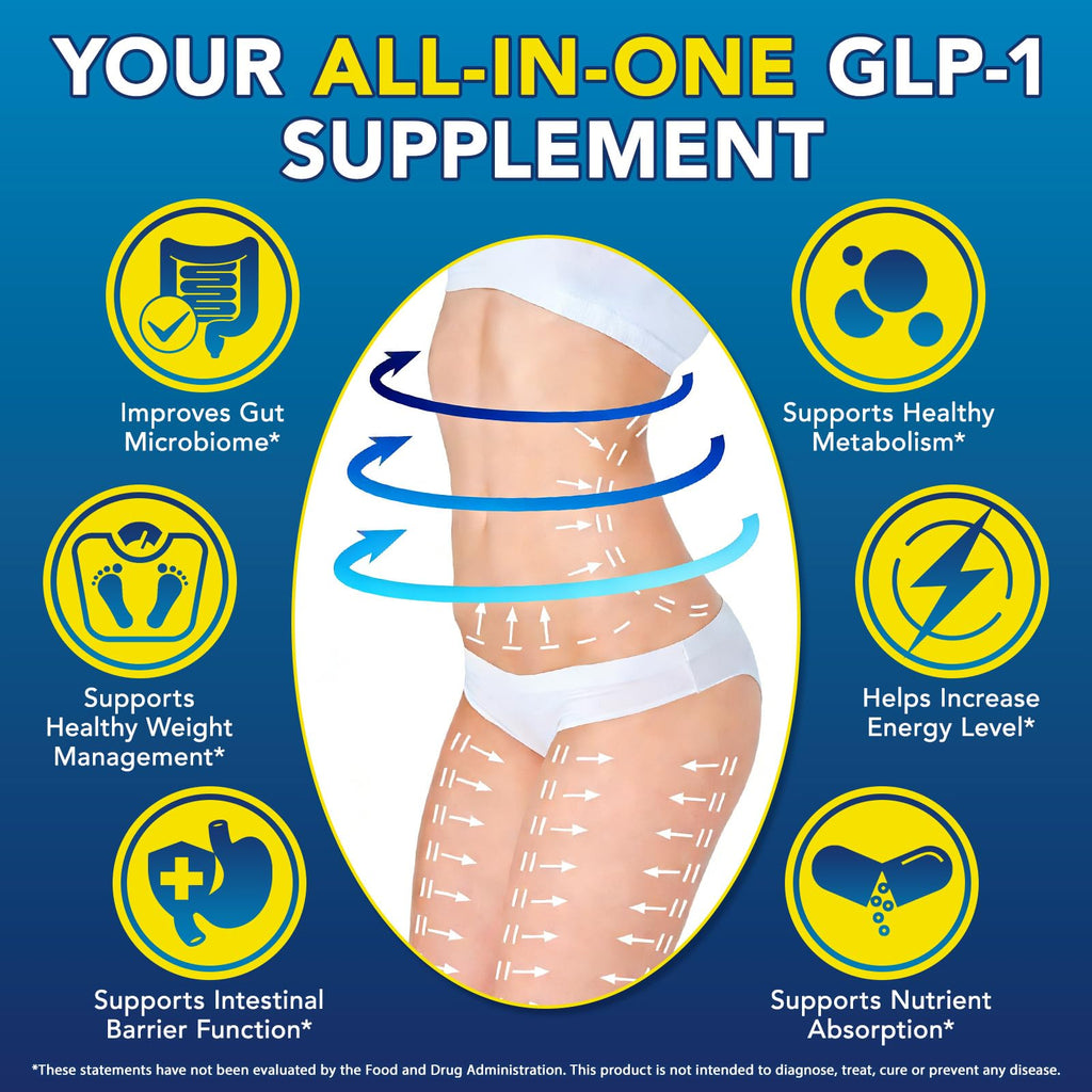 asusxcli GLP-1 Synbiotic Supplement for Metabolic Health

