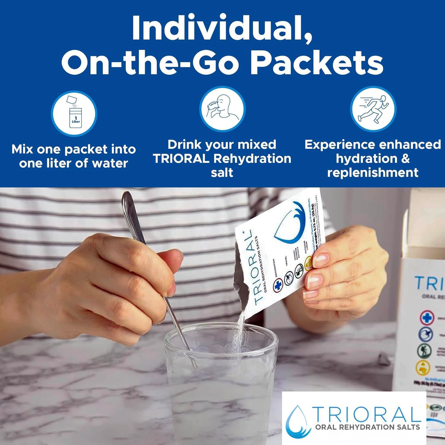 TRIORAL Rehydration Electrolyte Powder - Oral Rehydration


