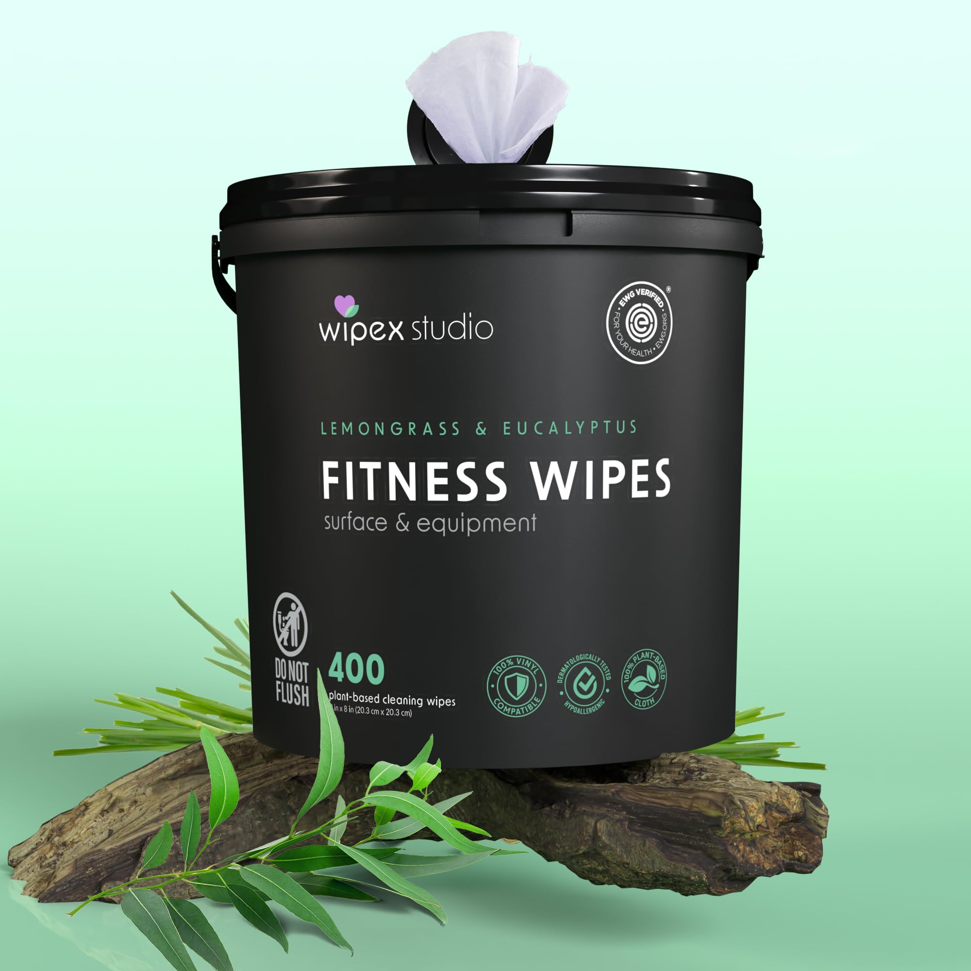 Yoga Mat Cleaner Wipes by Wipex - Gym Cleaning


