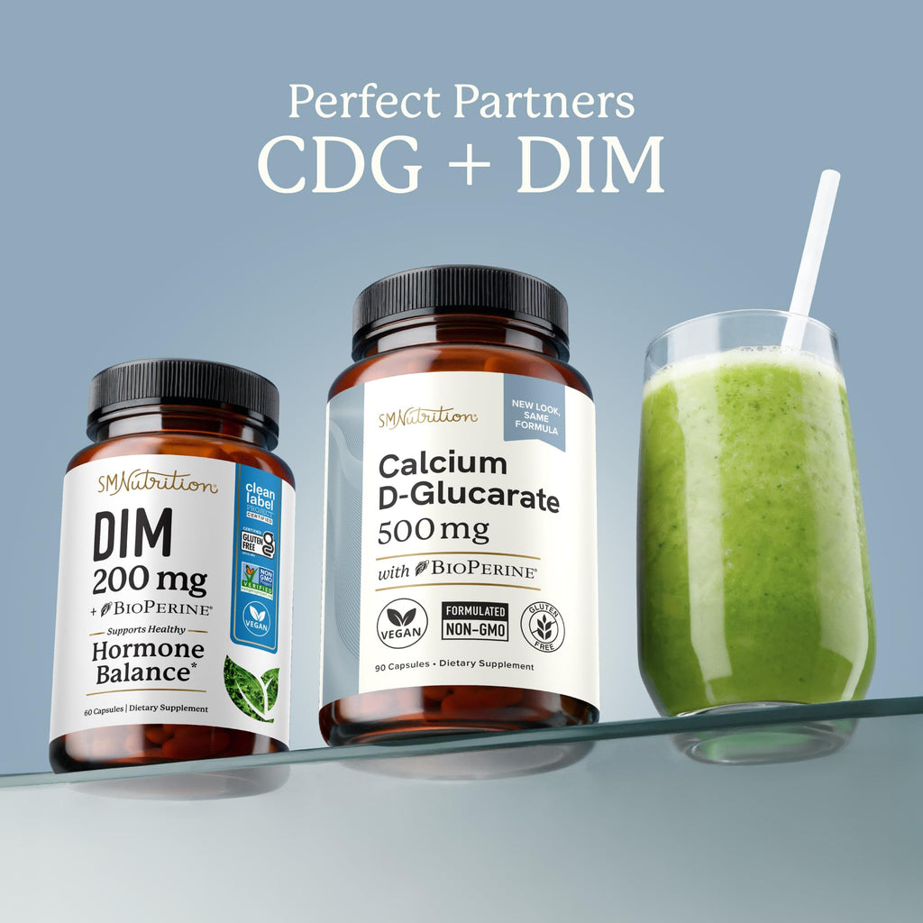 SMNutrition Calcium D-Glucarate 500 mg Supplement


