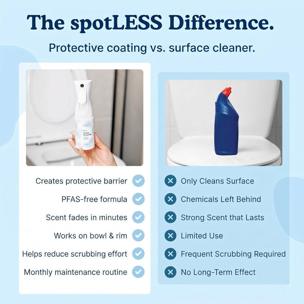 spotLESS MATERIALS Toilet Coating Spray

