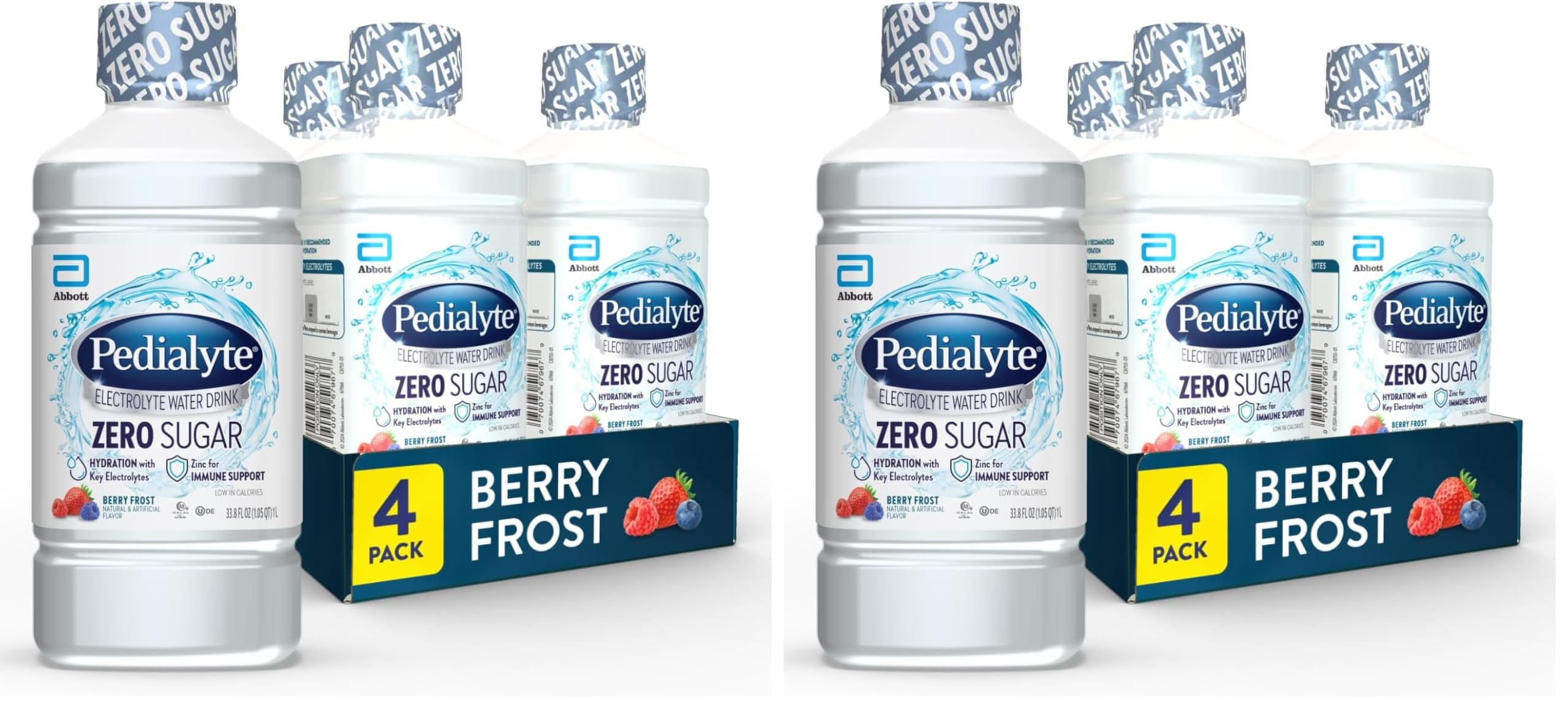 Pedialyte Electrolyte Water with Zero Sugar – Hydration with Three Key Electrolytes