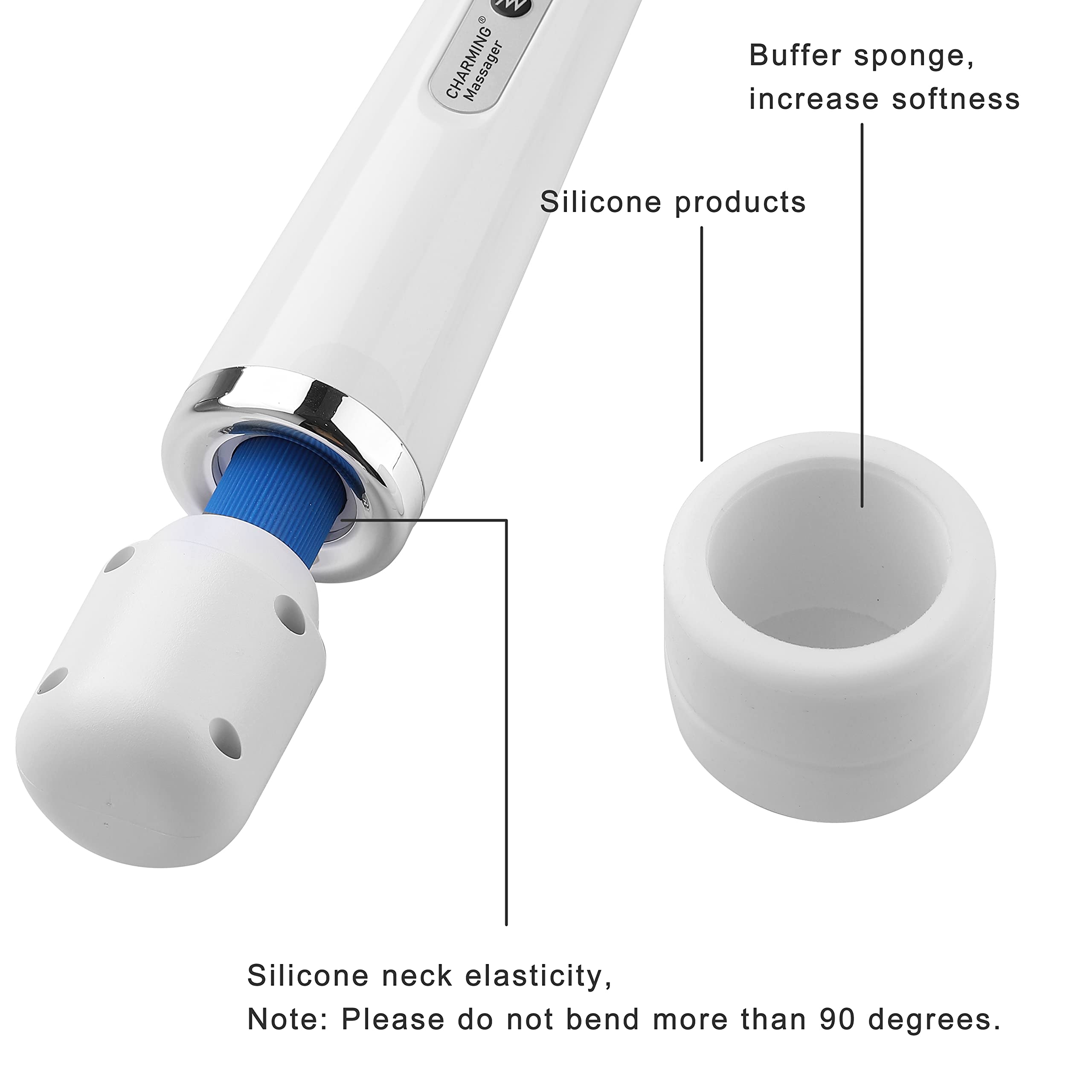 CHARMING Back Massager 10-Speed Wired


