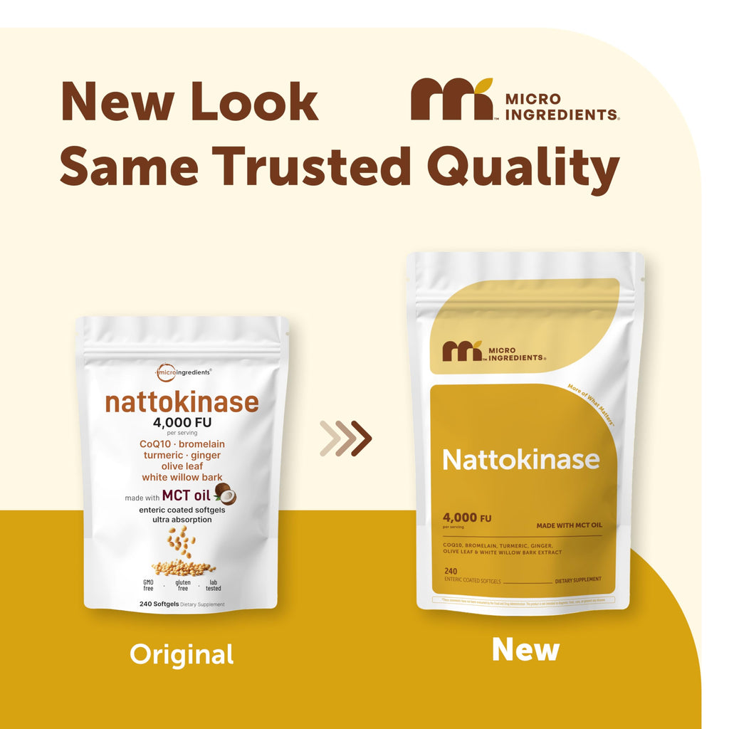 Micro Ingredients Nattokinase Supplement | Enzyme Blend

