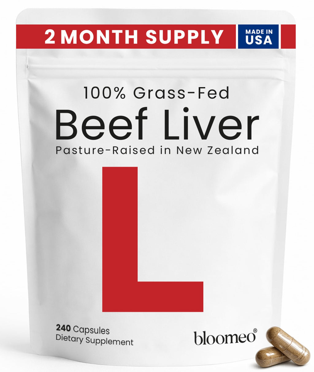 Grass-Fed Beef Liver Capsules | Pure Nutrient-Dense Supplement

