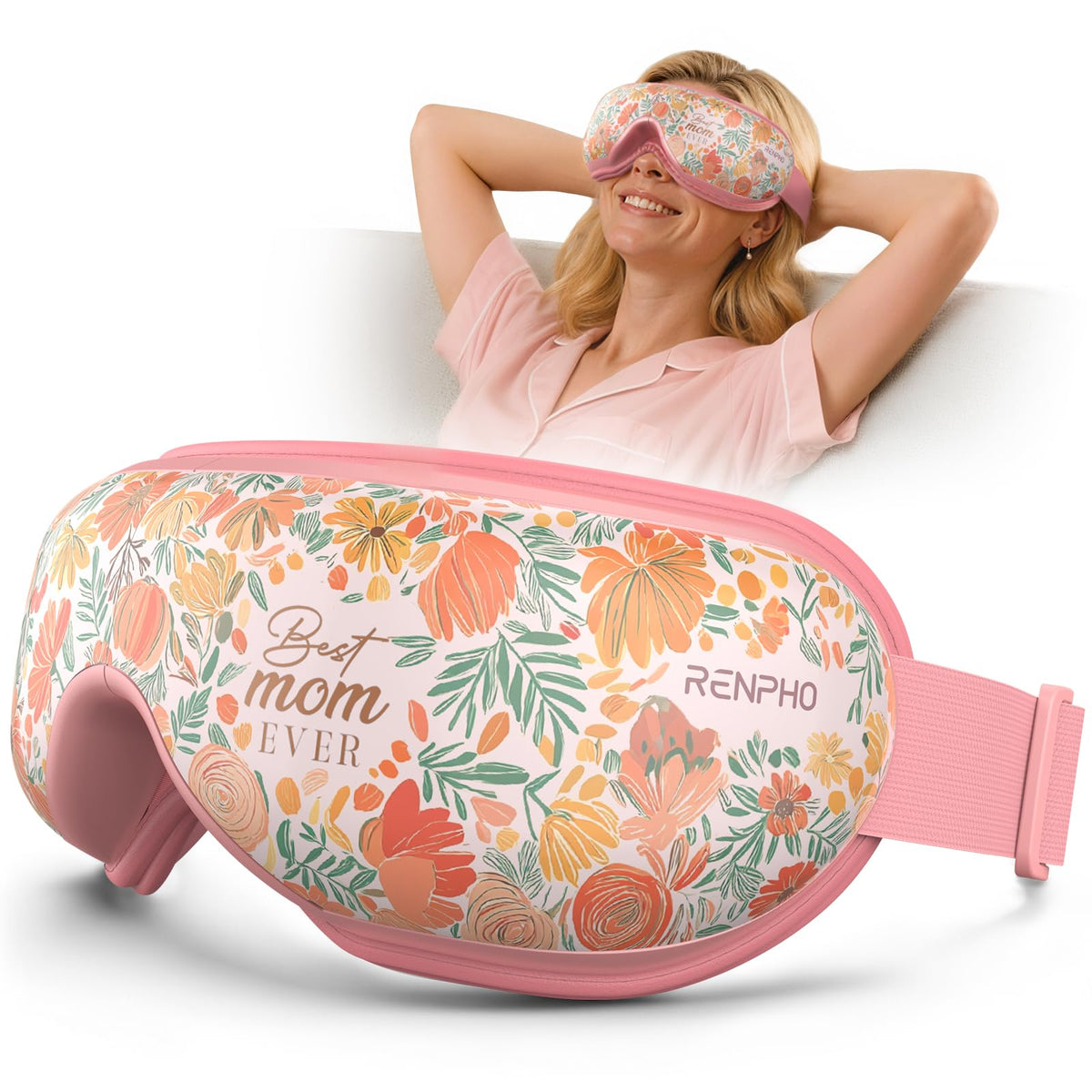 RENPHO Eyeris 1 Eye Massager with Heat for Eye Strain Relief
