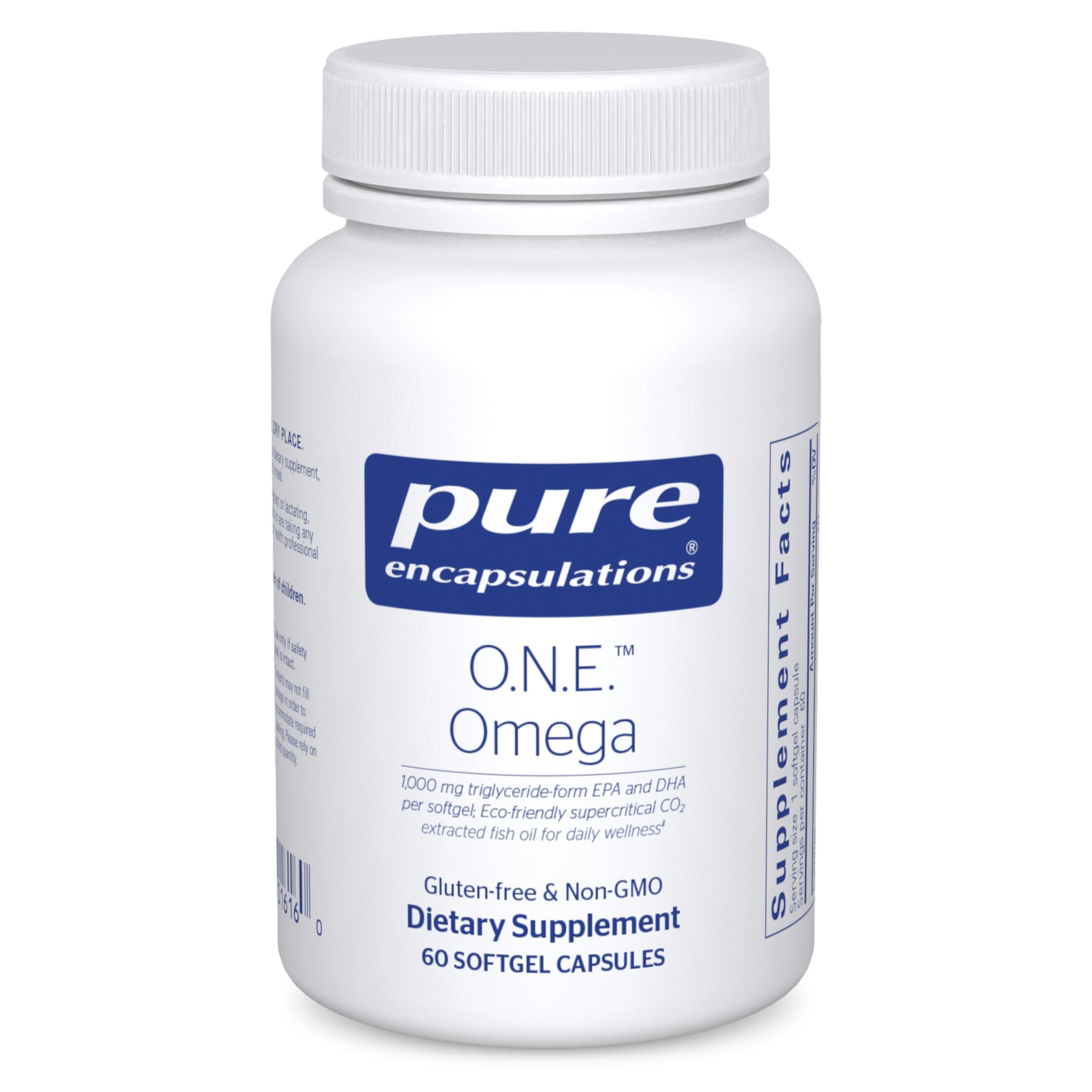 Pure Encapsulations O.N.E. Omega - Omega-3 Fish Oil

