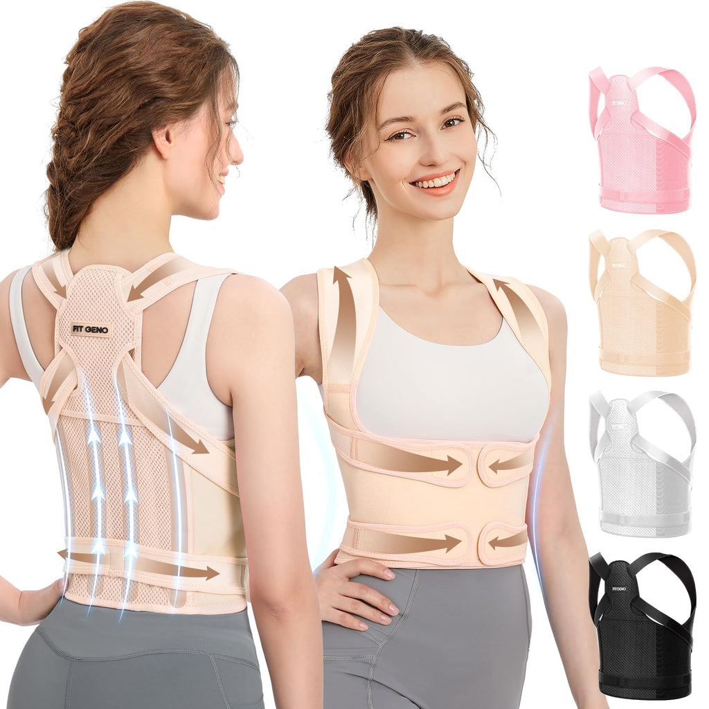 Fit Geno Back Posture Corrector – Full Back Support

