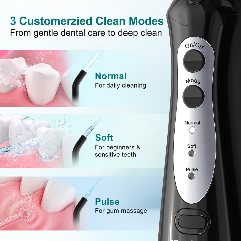 Nicefeel Cordless Water Flosser for Teeth & Braces

