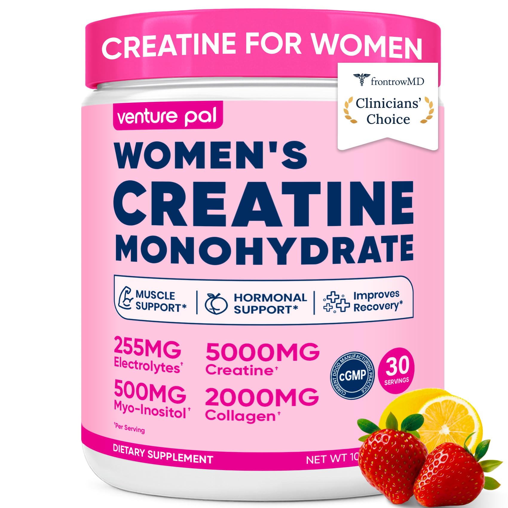 Creatine Monohydrate Blend for Women – Venture Pal Collagen

