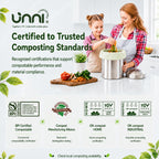 Unni Compostable Trash Bags - Extra Thick Liners

