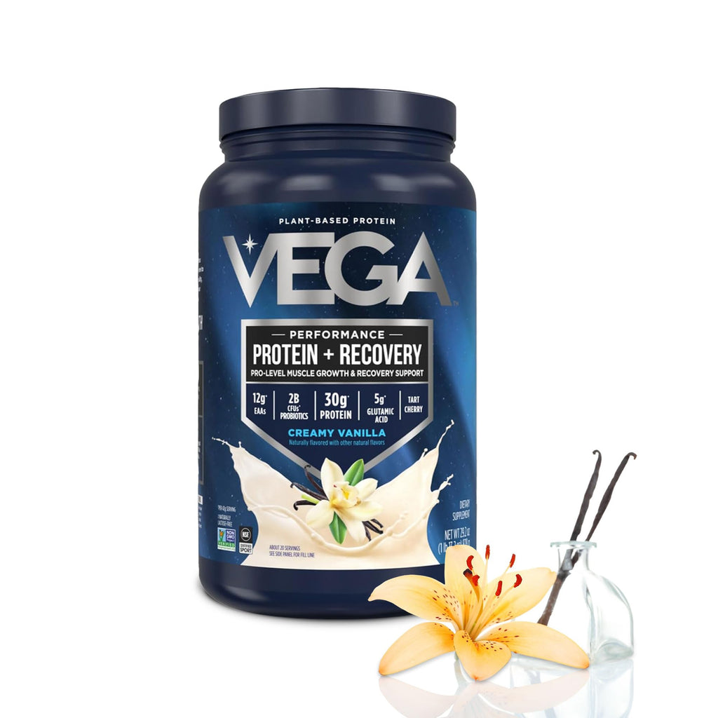 Vega Protein + Recovery Plant-Based Protein Powder

