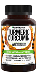 FarmHaven Turmeric Curcumin Capsule with Black Pepper for Absorption
