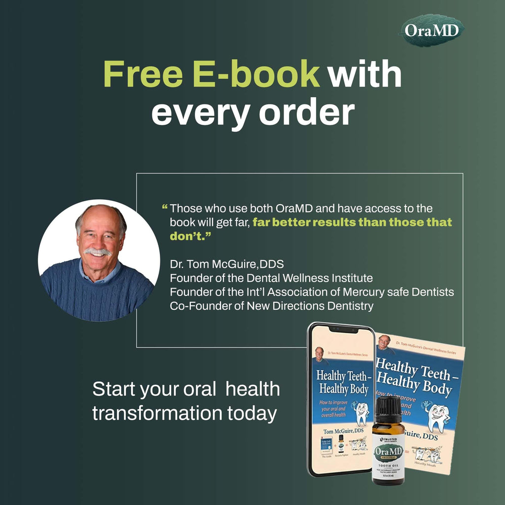 OraMD Original Strength Tooth Oil - 4-in-1 Oral Care

