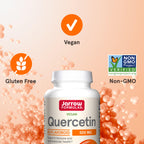 Jarrow Formulas Quercetin 500 mg Vegan Capsules


