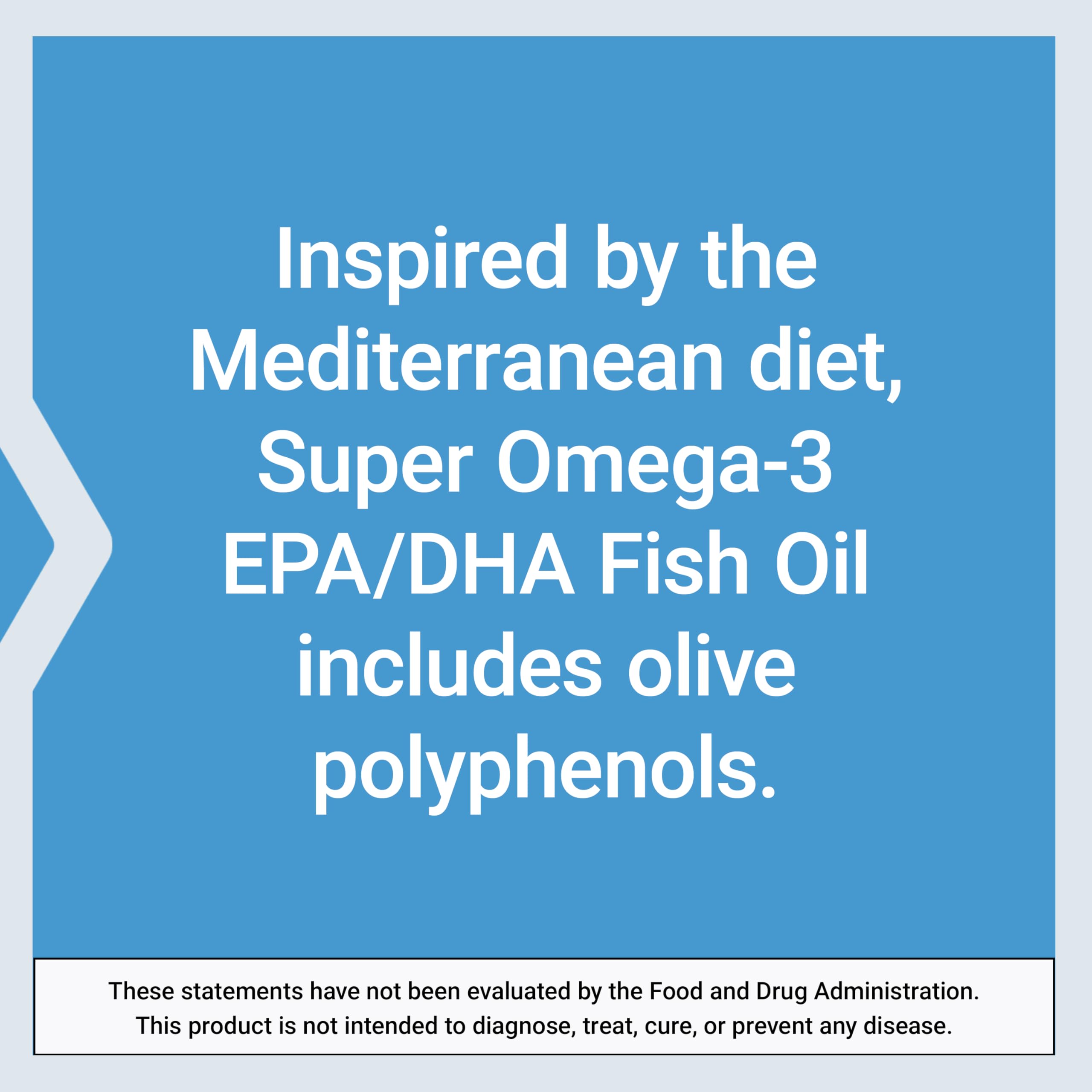 Life Extension Omega-3 EPA/DHA Fish Oil with Olive & Sesame


