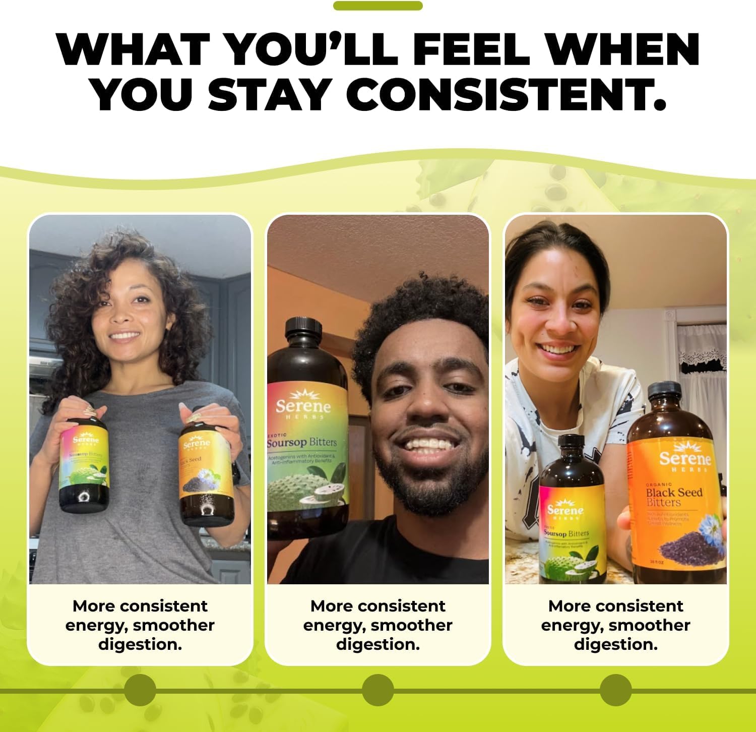 Serene Herbs Soursop Bitters for Digestive Immune Support

