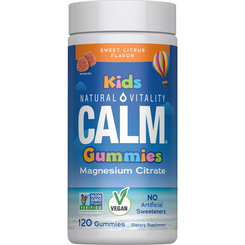 Natural Vitality CALM Magnesium Gummies for Kids

