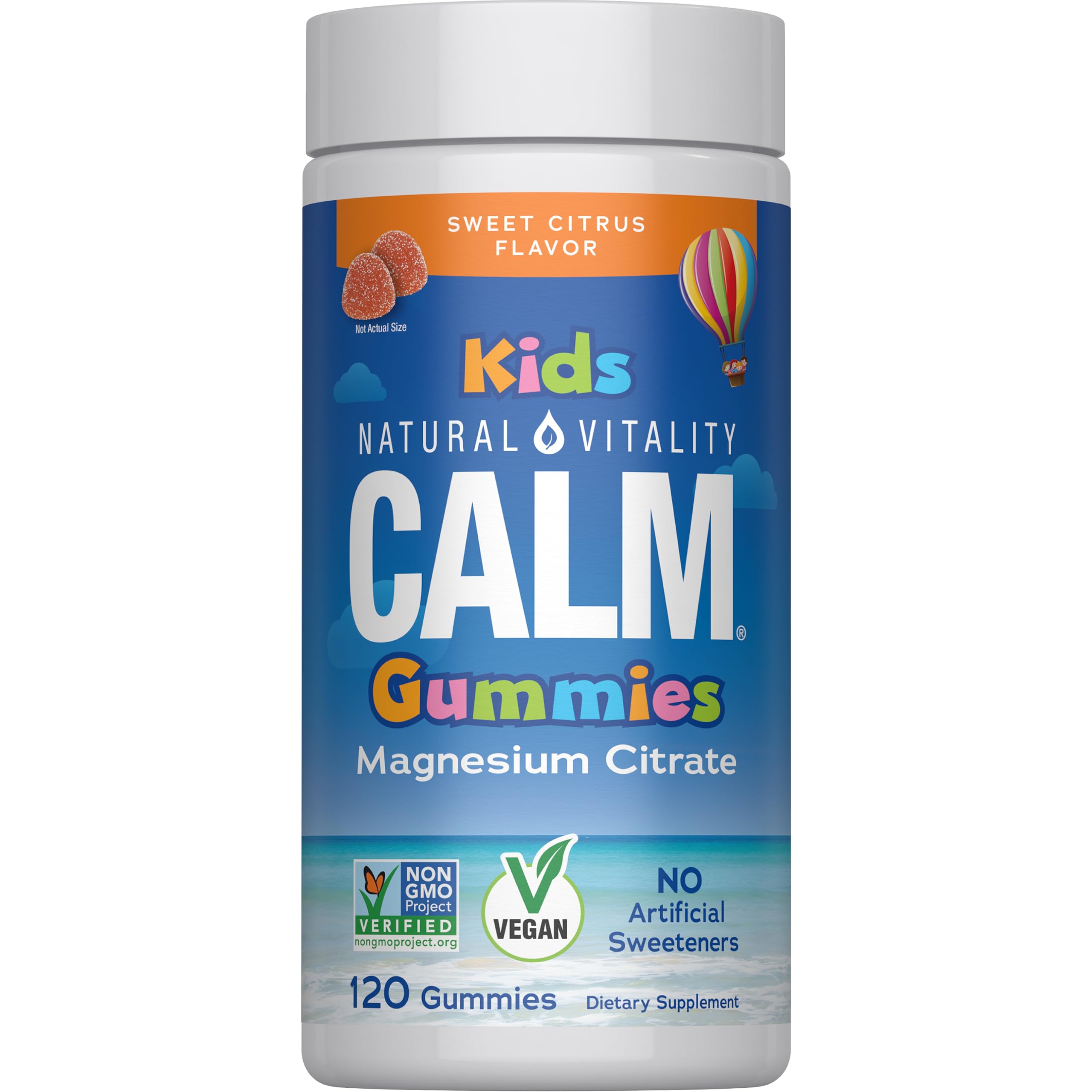 Natural Vitality CALM Magnesium Gummies for Kids

