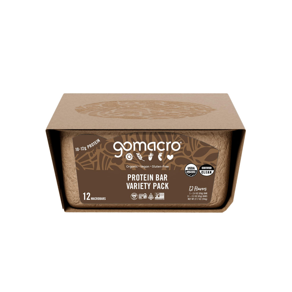 GoMacro MacroBar Organic Vegan Protein Bars | Plant Snack

