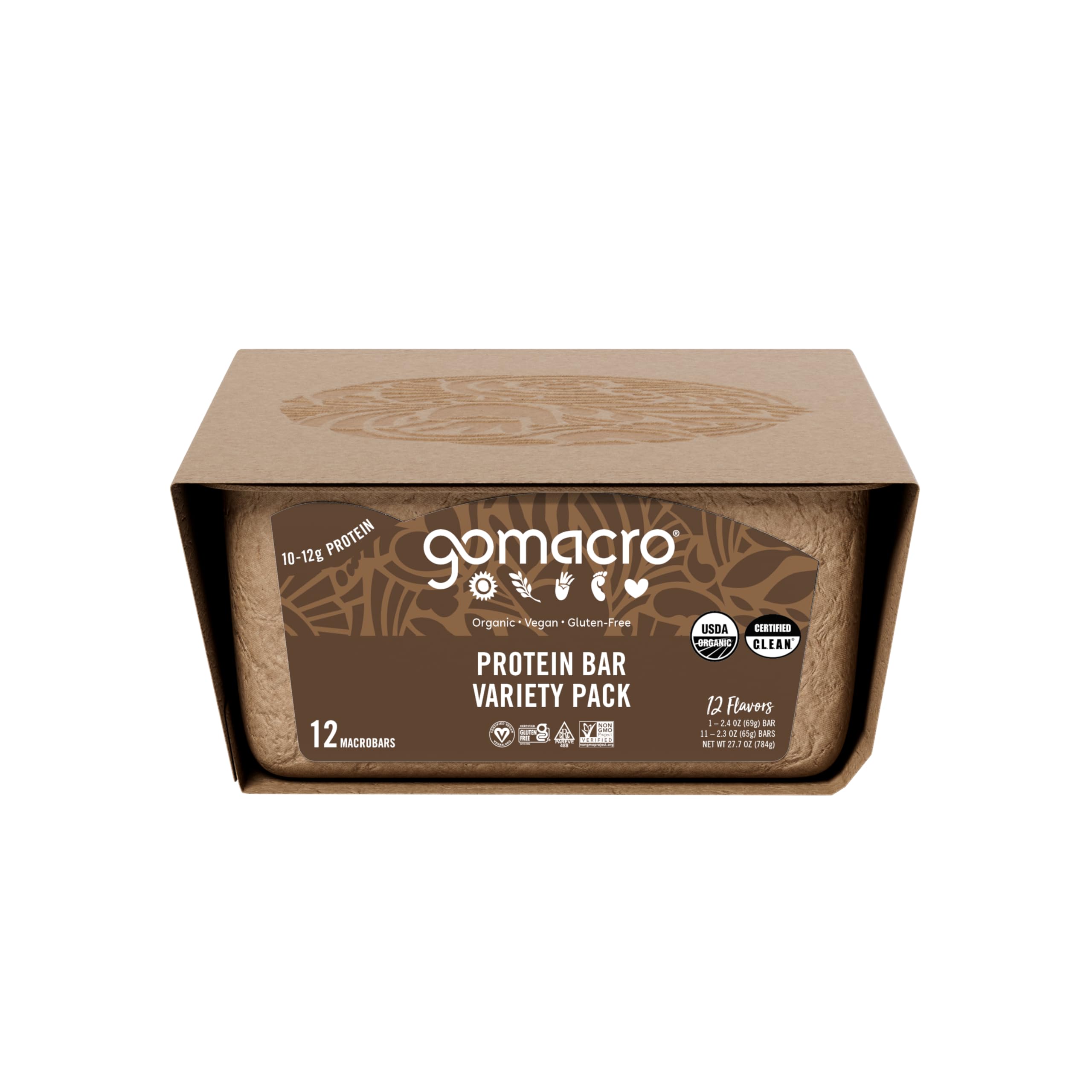 GoMacro MacroBar Organic Vegan Protein Bars | Plant Snack

